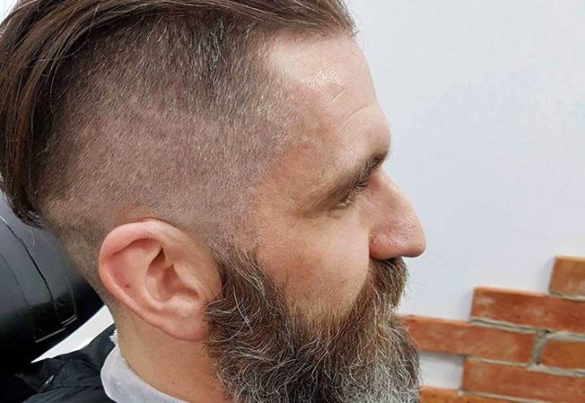 Barber Shop Bydgoszcz - przed strzyżeniem brody